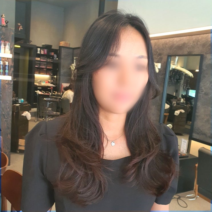  레이어드c컬펌 레이어드컷 뿌리펌 동틴2미용실 디자인바이미담 강산원장