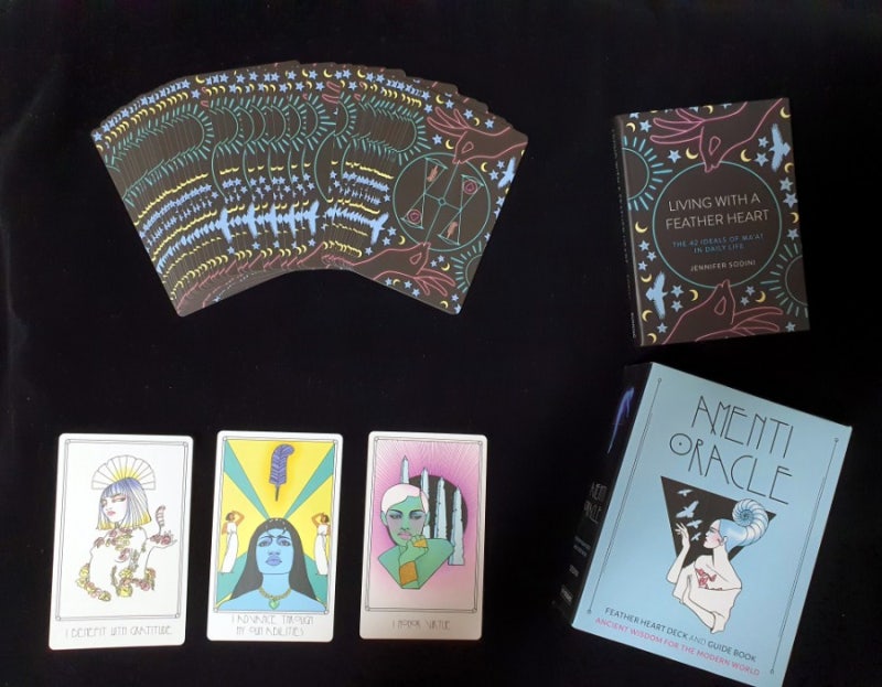 Amenti Oracle - 아멘티 오라클, Amenti Oracle Feather Heart Deck : 네이버 블로그