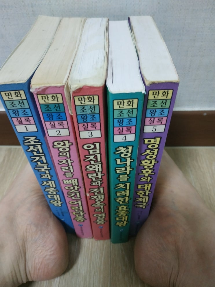  조선왕조실록 만화 다 모았음
