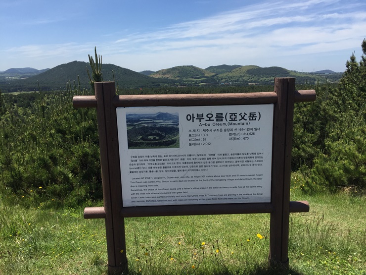  제주도 오름 반드시 가보세요