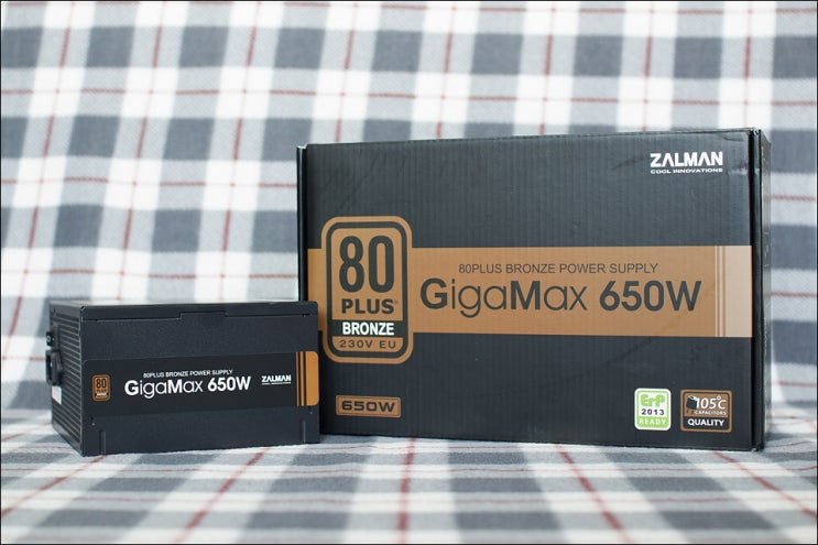  7년 무상보증의 가성비파워 잘만테크 GigaMax 650W 80PLUS Bronze 230V EU
