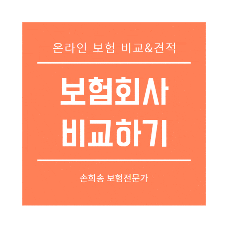  온라인 보험 비교 및 상담 요청으로인해서 농협, DB, 삼성,메리츠화재 제안서 확인해보겠습니다