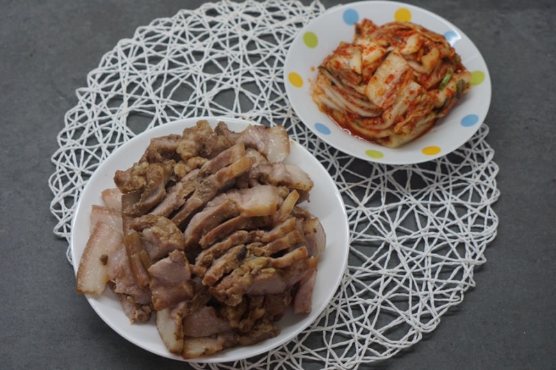 덜미살 저수분 돼지고기 수육만들기 [에스엠푸드]