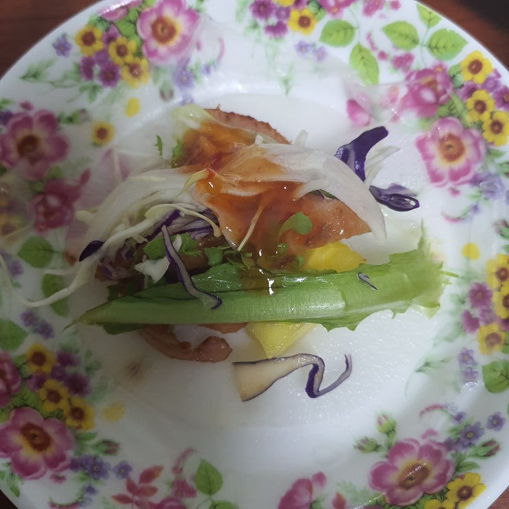  오리훈제 월남쌈 : 간편, 맛 good