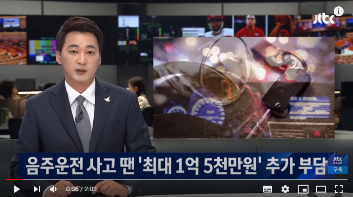 보험 있어도 음주사고 내면 '최대 1억 5천만원' 추가 부담 / JTBC뉴스룸 보험 있어도 음주사고 내면 '최대 1억 5천만원' 추가 부담 / JTBC뉴스룸