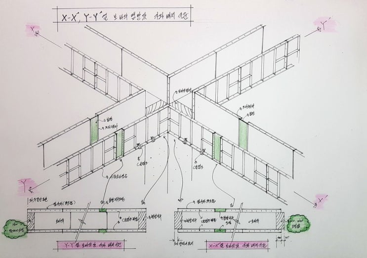 C클램프를 이용한 합판,각재 최소화 거푸집 기술 C클램프를 이용한 합판,각재 최소화 거푸집 기술