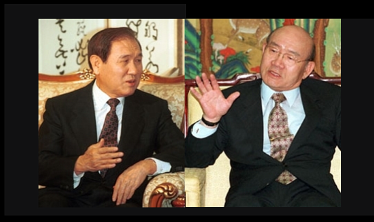  전두환 노태우 밀담 영상 - 청와대 내각구성 기획하는 전두환 노태우