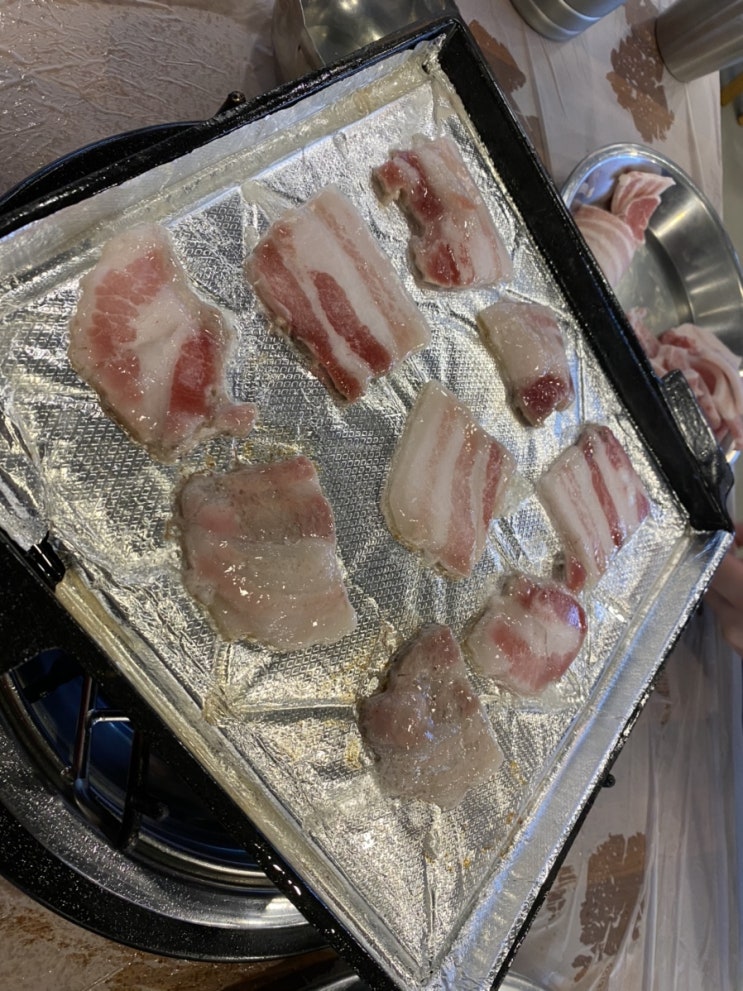  존슨부대찌개 / 냉동삼겹살 / 풍무동 맛집 또 찾음 ㅋ ㅋ