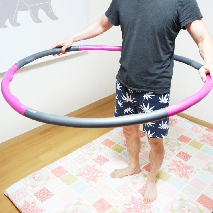  다이어트 효과를 위한 멜킨 훌라후프와 줄넘기로 홈트 도전!