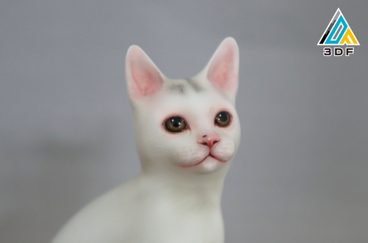 [ 반려동물 피규어 ] 고양이피규어 3D프린터 피규어제작