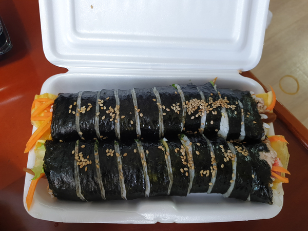  간식으로도 OK! 밥으로도 OK! 강성원 김밥 배달 후기 #내돈내먹