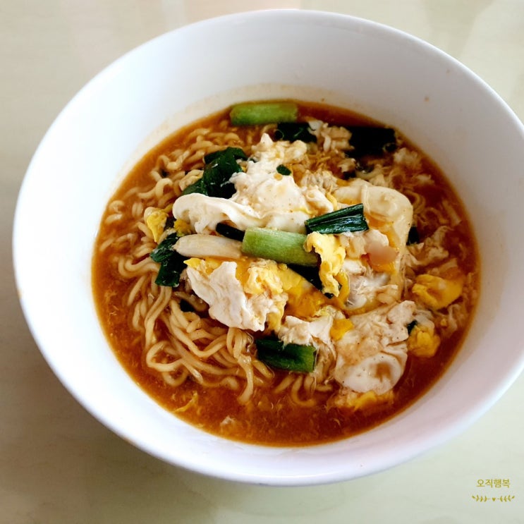  피시방 라면 끓이는 법 - 초간단