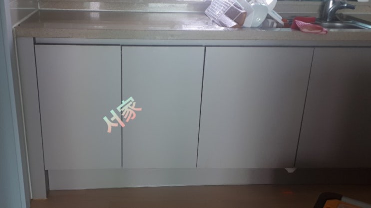  부산 식기세척기 장줄임 공사