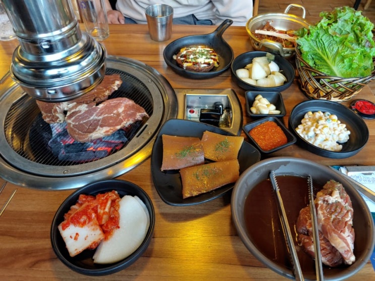 선정릉맛집/강남무한리필 갈비. 자연갈비 선정릉점