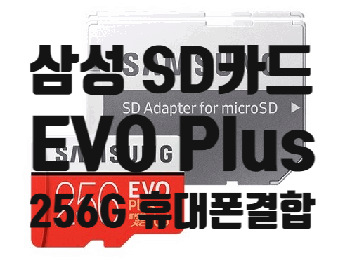 삼성 EVO Plus 256G로 갤럭시 S8+ 저장 공간 확장하기