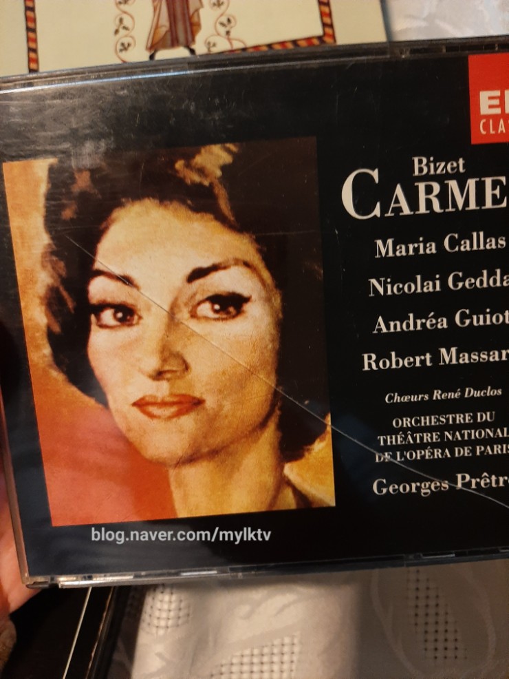 마리아 칼라스 Maria Callas: 오페라 비제 카르멘  Bizet Carmen: 하바네라 Habanera