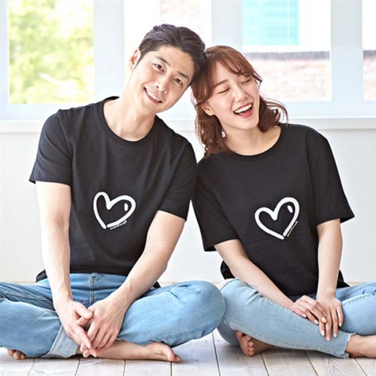  2020-05-30 HOT5품목 몽피마피 남녀공용 하트하트 반팔 최고네요!