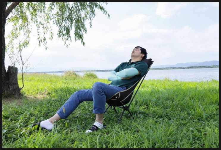  티랩 캠핑의자 가볍고 편해