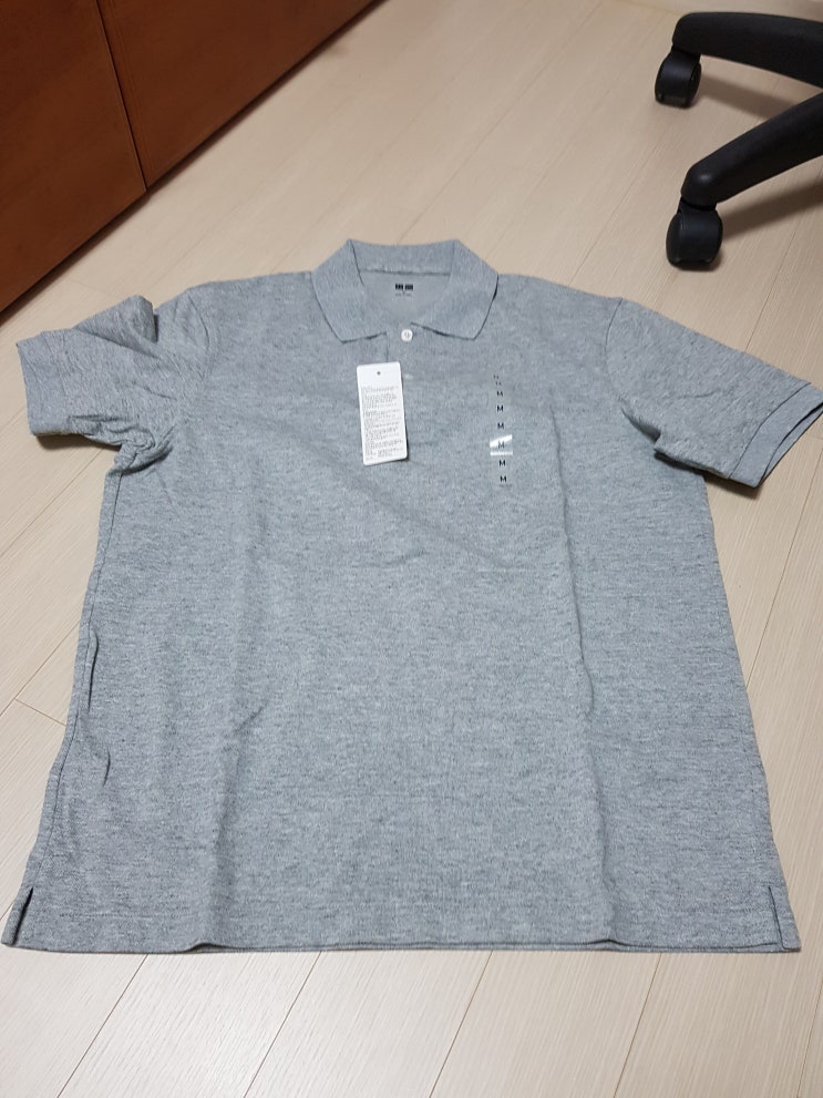  유니클로세일 드라이피케폴로셔츠 그레이 M사이즈 : 2만원 가성비카라티