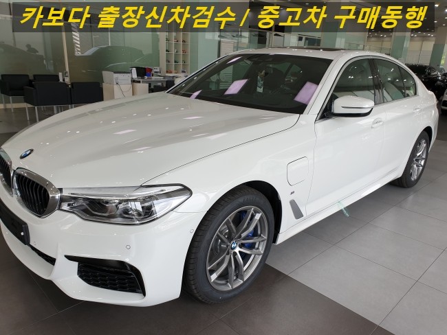 카보다-2020 BMW 5시리즈 플러그인 하이브리드(PHEV)530e 계약후 인수전 정비사 bmw매장 출장검수대행 및 서울신차검수