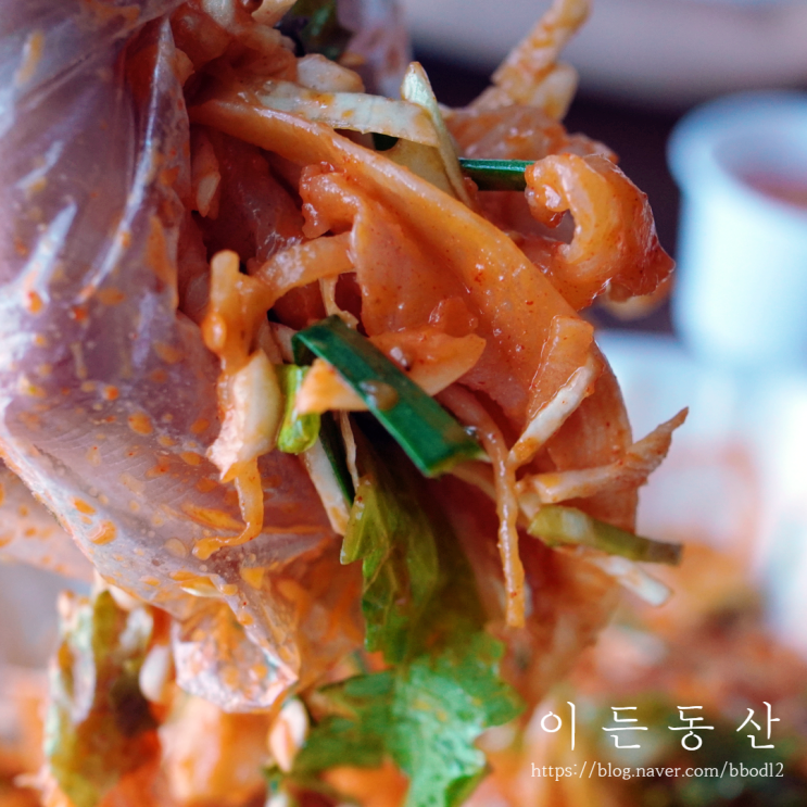  강릉 탑스텐 호텔 여행 후기 : 근처 맛집, 포장가능 < 항구마차 > 강릉횟집, 가자미회무침, 회덮밥
