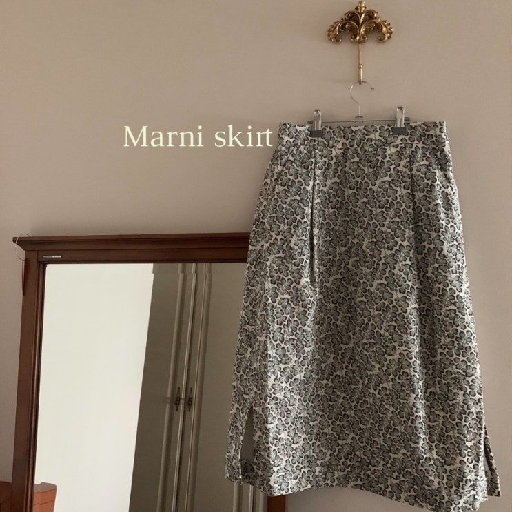  Marni skirt(마감)