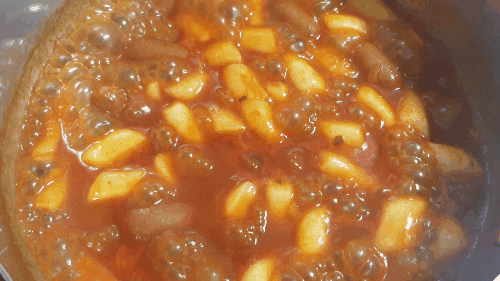  JJ 요리 : 추억의 국물떡볶이 (송학식품)