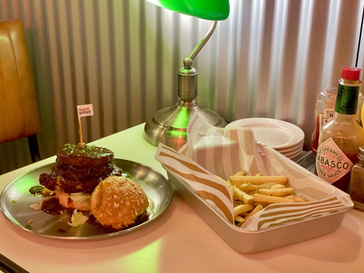  [합정 맛집] 수제버거, 파스타가 맛있는 '뉴욕아파트먼트 오리지날그릴'