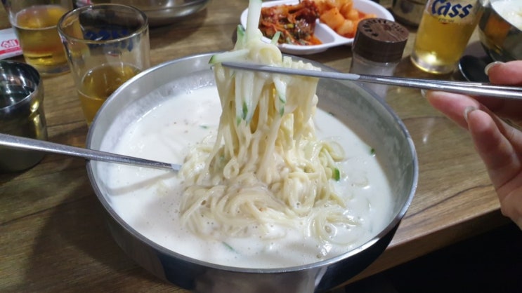  성수동 콩국수, 국산콩 직접 만드는집(솔직후기)