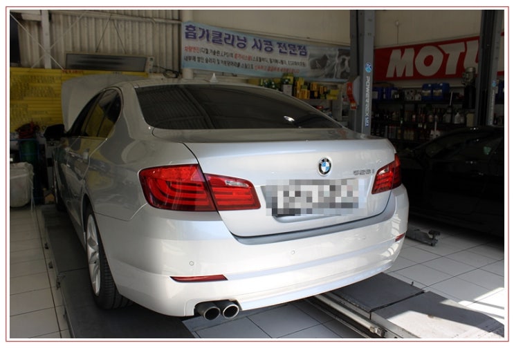 경남 BMW F10 528i 합성엔진오일 교체 - 마산엔진오일