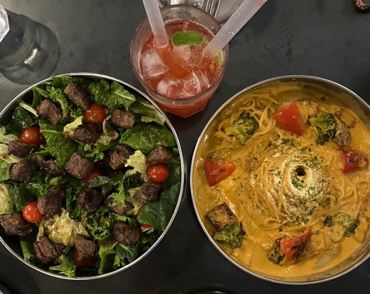  강남역 파스타맛집 '바비레드' 맛있게 매콤한 레드크림파스타!