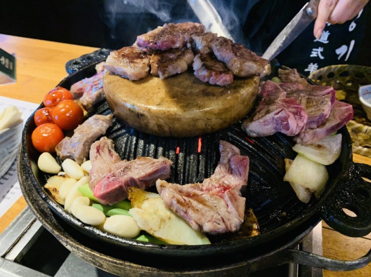  대구 맛집 탐방 신천시장 징기스 (티본 모듬세트)