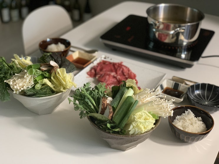  샤브샤브 레시피 (aka '냉파요리')