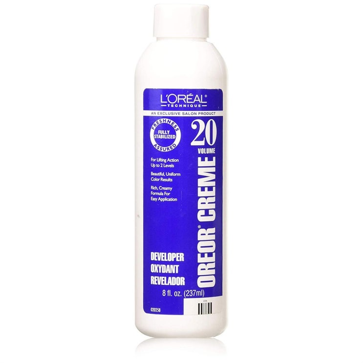  안내상품 L'Oreal 크림 20 볼륨 디벨로퍼~ 리뷰와 구매정보!