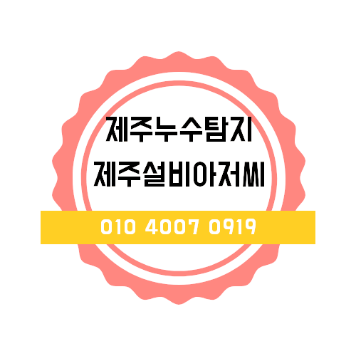  제주누수탐지가필요할때제주설비아저씨~