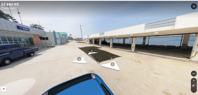 울릉도 자전거 선적