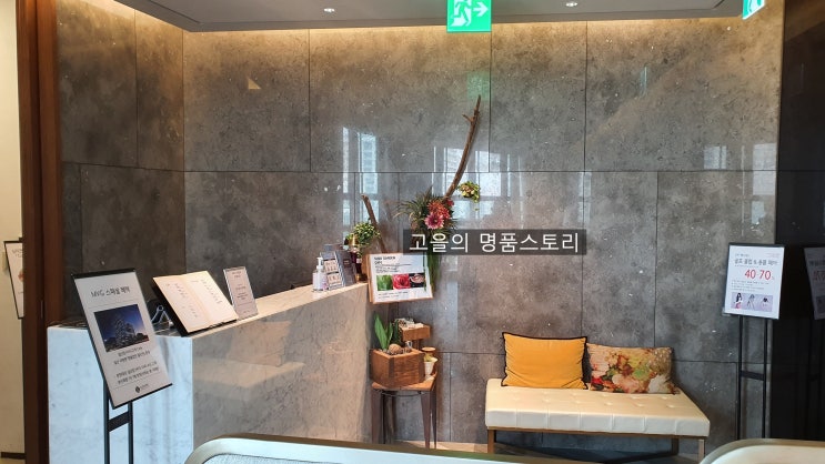  일산롯데백화점 MVG라운지/일산롯데MVG 프레스티지 라운지 내부&음료&다과 Full 공개~[고을의명품스토리]