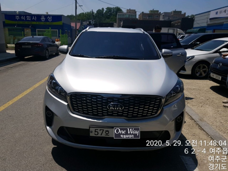  대전 ~ 경기 여주 쏘렌토 롯데렌터카