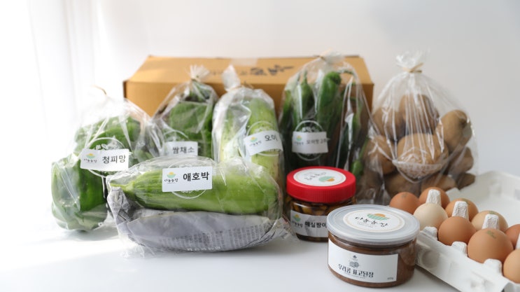  농산물정기배송 친환경 채소로 건강 챙기세요 :)