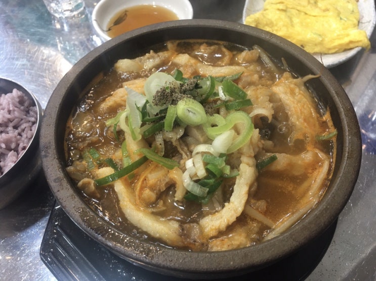 수영역 가야포차 선지국밥 해장국의 신세계인 수구레국밥