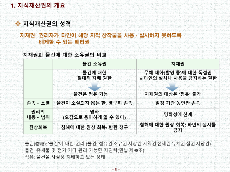지적재산권(지적재산권)의 종류, 이 글 하나로 정리 6