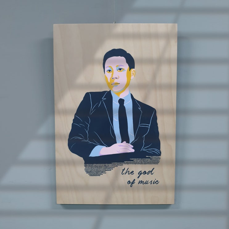  실크스크린 주문 제작, 마음을 담은 초상화 선물하기