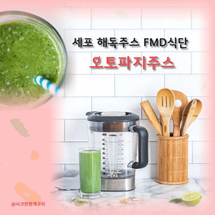 세포 해독주스 FMD식단, 오토파지? 세포 해독주스 FMD식단, 오토파지?