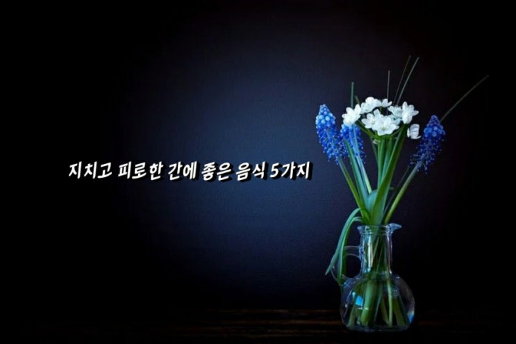 지치고 피로한 간에 좋은 음식 5가지 지치고 피로한 간에 좋은 음식 5가지