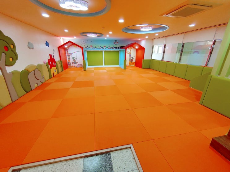  경기도 화성 반월초등학교 소규모실내체육시설 다함께꿈터- 다오코리아 안전 바닥매트 설치