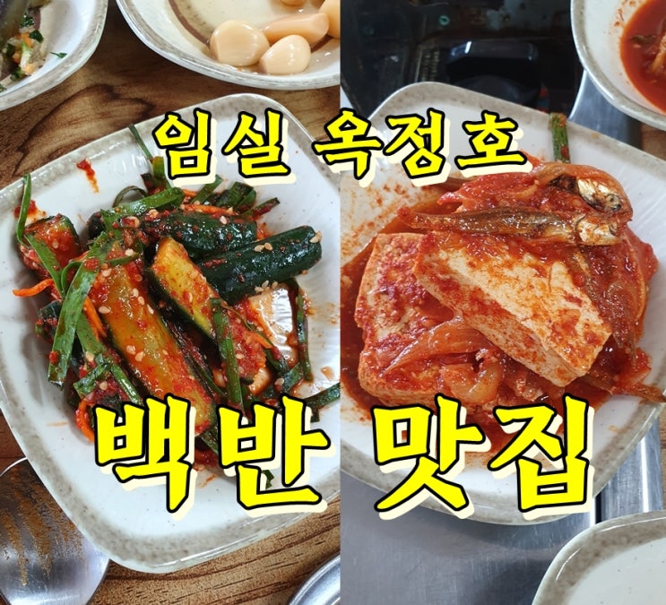  임실 옥정호 맛집 붕어섬 백반 끝내줘요.