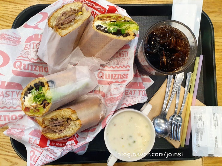  [가락시장역맛집]퀴즈노스 가락점 송파구 가락동 샌드위치로 맛있고 든든하게!