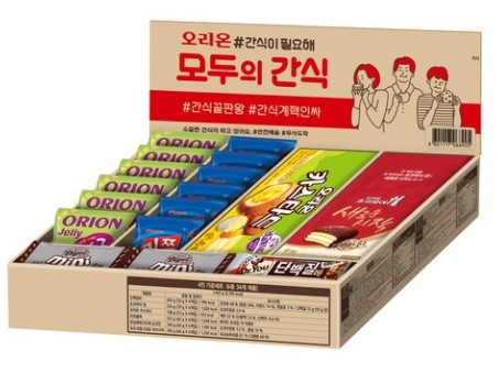  오리온 모두의 간식 올인원세트