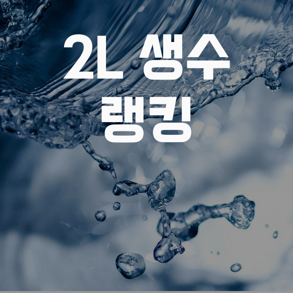 2020년 06월 2L 생수 랭킹