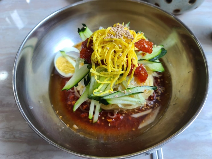  서귀포밀면 (정든옛집) 물밀면 비빔밀면 먹고왔어요:D